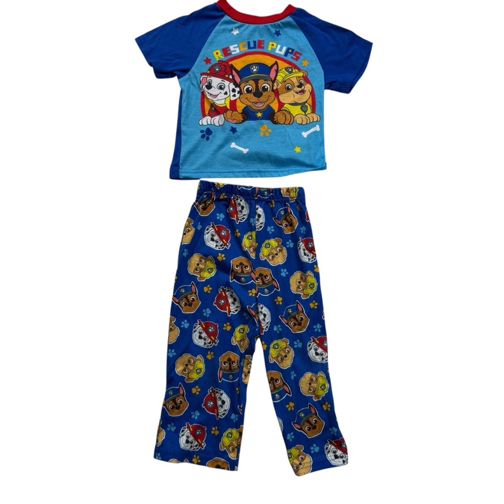 Nickelodeon Rescue Pups 2-Piece Pajama Set – T-Shirt & Pants, Size 3T